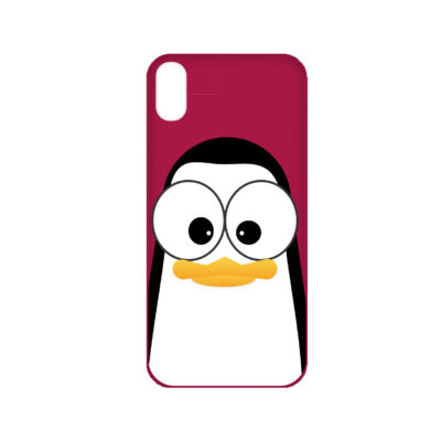 Crazy Pinguins iPhone X Case by Andre Martin